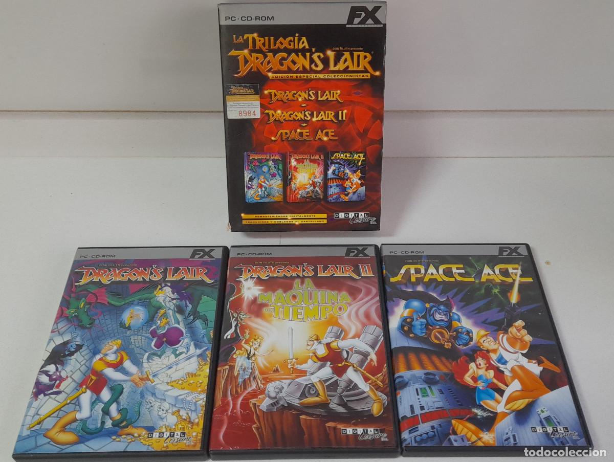 Videojuegos y consolas: Trilog&iacute;a Dragons Lair - Foto 1
