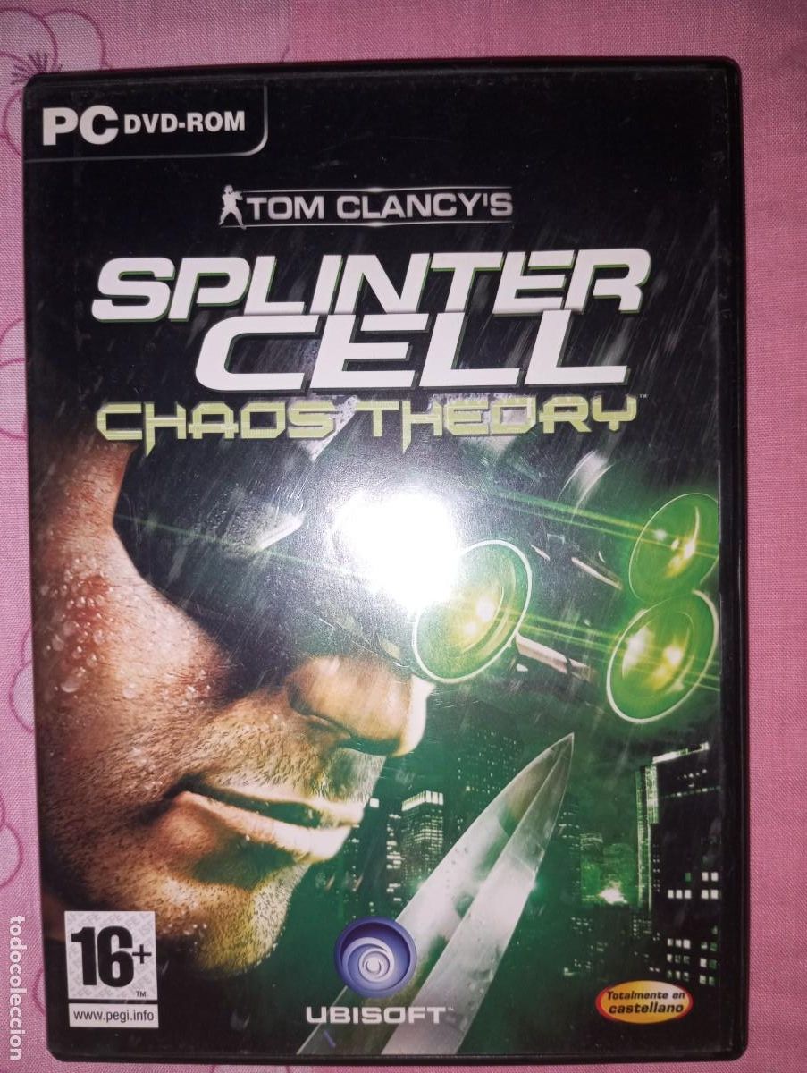 Videojuegos y consolas: SPLINTER CELL, CHAOS THEORY, PC DVD ROM - Foto 1