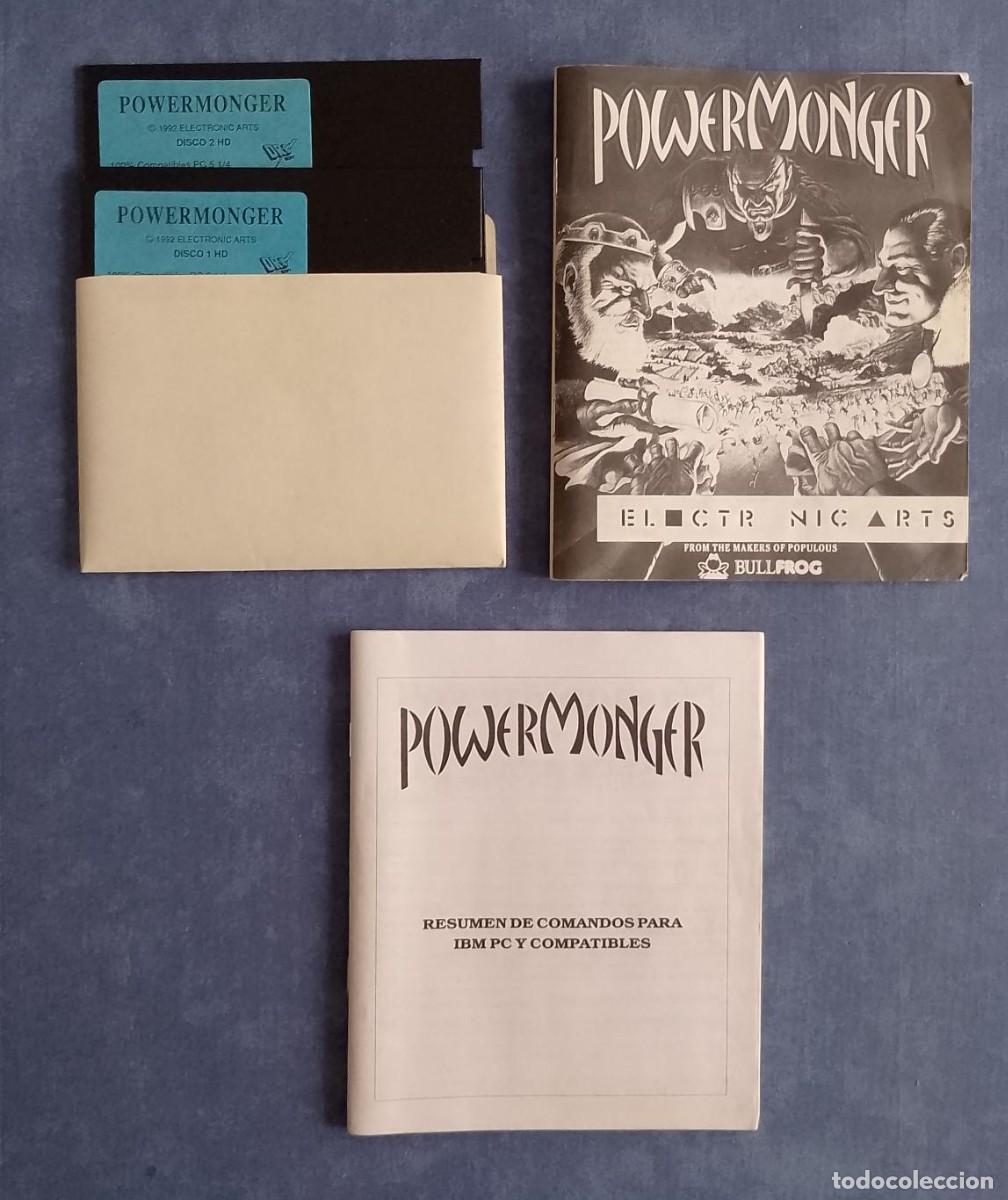 Videojuegos y consolas: JUEGO PC 5,25 POWERMONGER. ESPA&Ntilde;OL - Foto 6