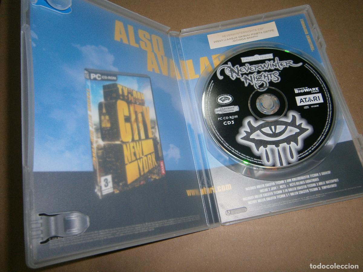 Videojuegos y consolas: ANATIGUO JUEGO PARA PC - MEVERWINTER NIGHTS - Foto 2
