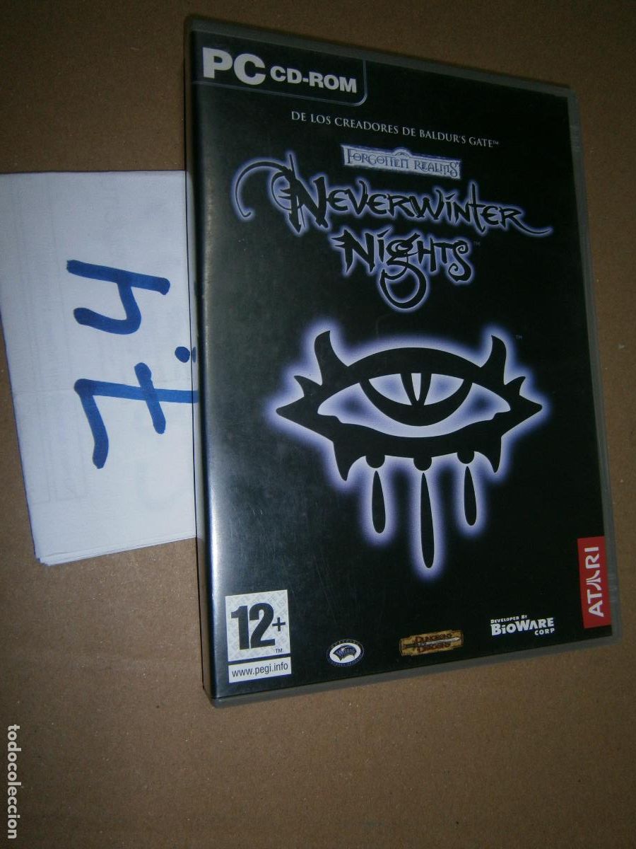 Videojuegos y consolas: ANATIGUO JUEGO PARA PC - MEVERWINTER NIGHTS - Foto 1