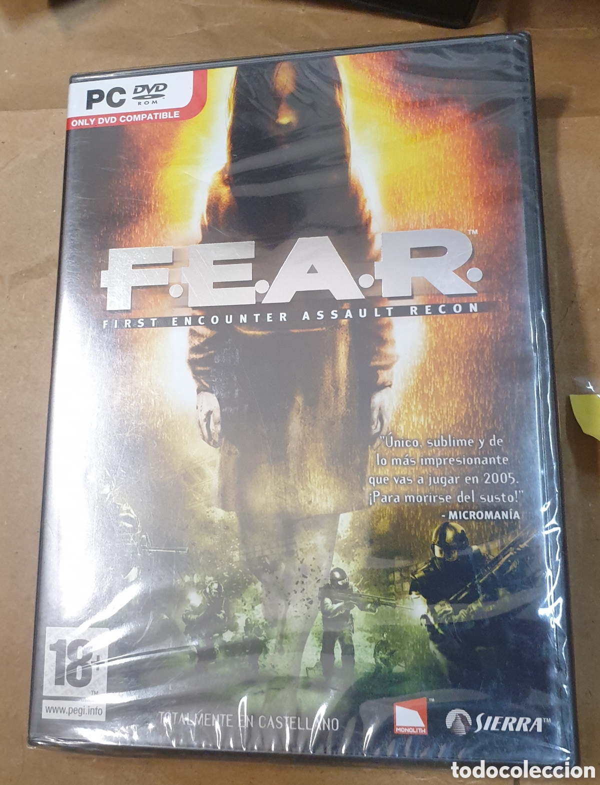 Videojuegos y consolas: F. E. A. R. PC. SIN ABRIR - Foto 1