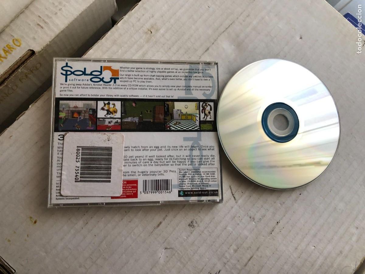 Videojuegos y consolas: 3D PETS PC PUP SPLAT THE CAT - PC CD ROM KREATEN - Foto 2