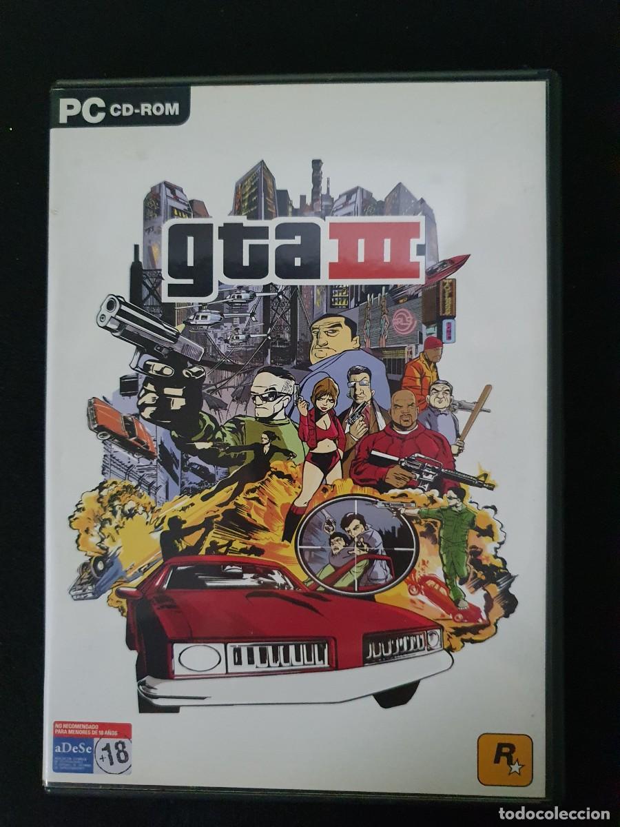 Videojuegos y consolas: GTA III JUEGO PC ROCKSTAR - Foto 1