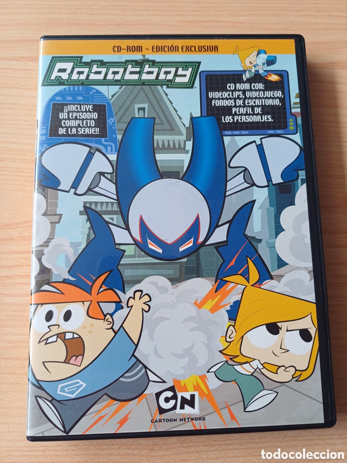 Videojuegos y consolas: ROBOTBOY CD-ROM CARTOON NETWORK PC - Foto 1