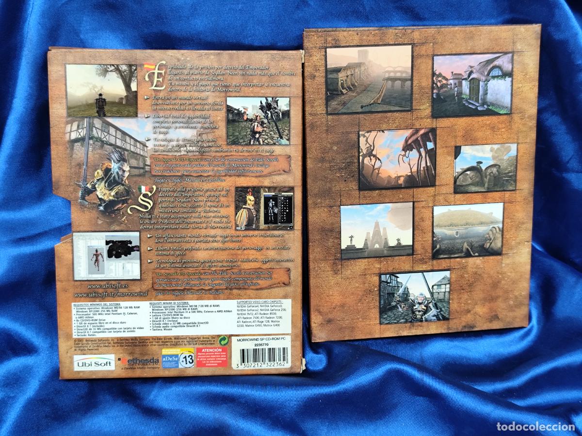 Videojuegos y consolas: Juego PC The Elder Scrolls III Morrowind - Foto 3