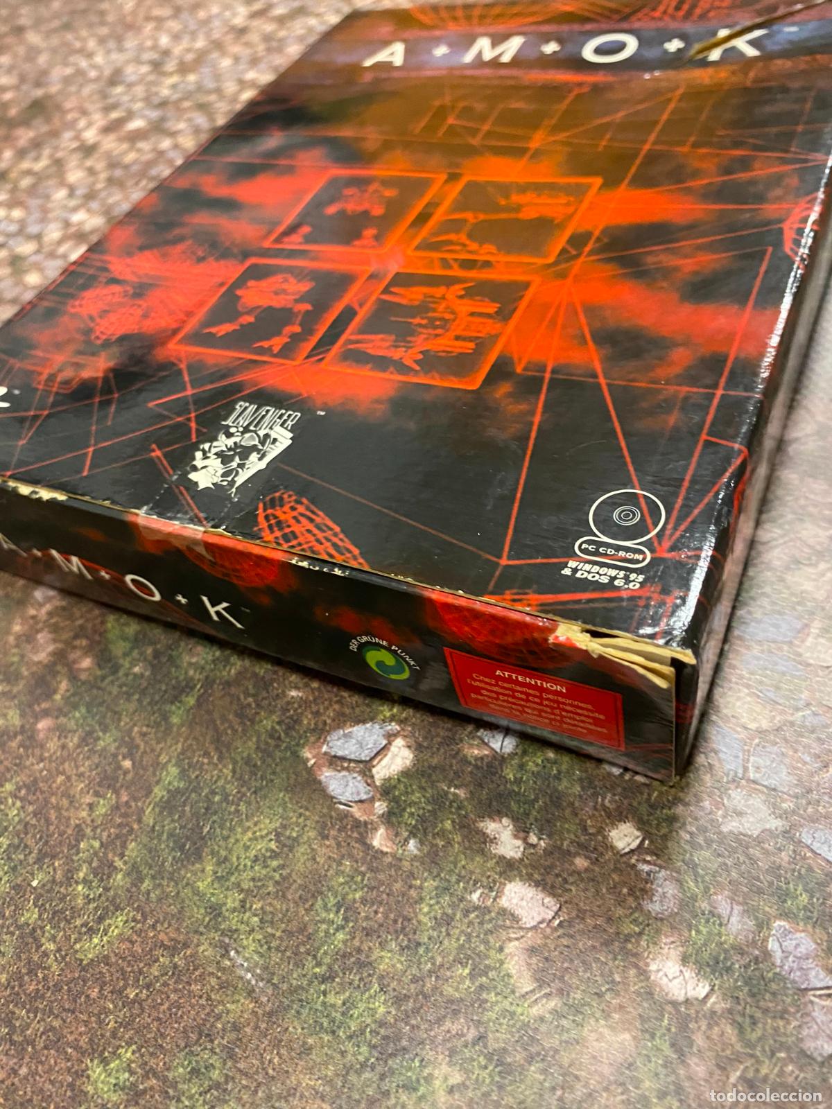 Videojuegos y consolas: Amok - PC BIG BOX CAJA CARTON - Foto 5