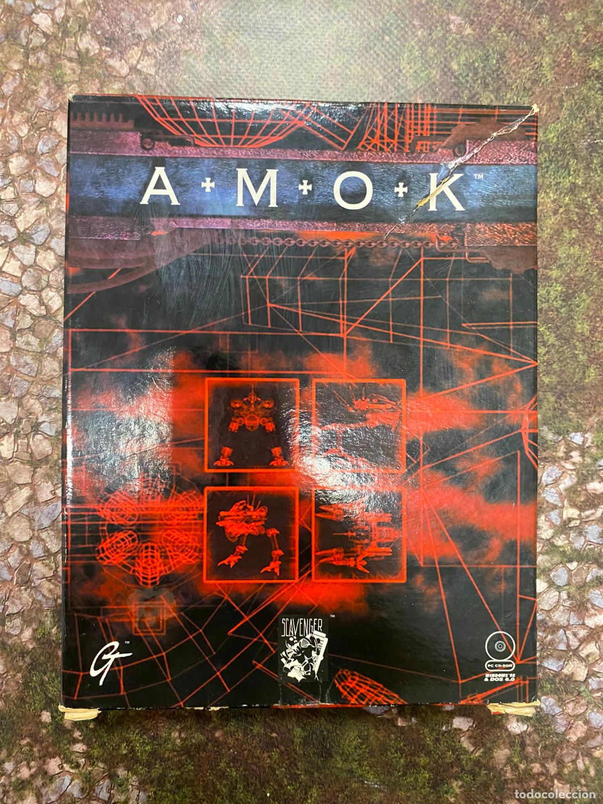 Videojuegos y consolas: Amok - PC BIG BOX CAJA CARTON - Foto 6