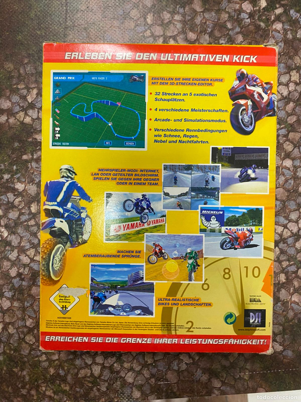 Videojuegos y consolas: Moto racer 2 - Pc Caja Grande - - Foto 2