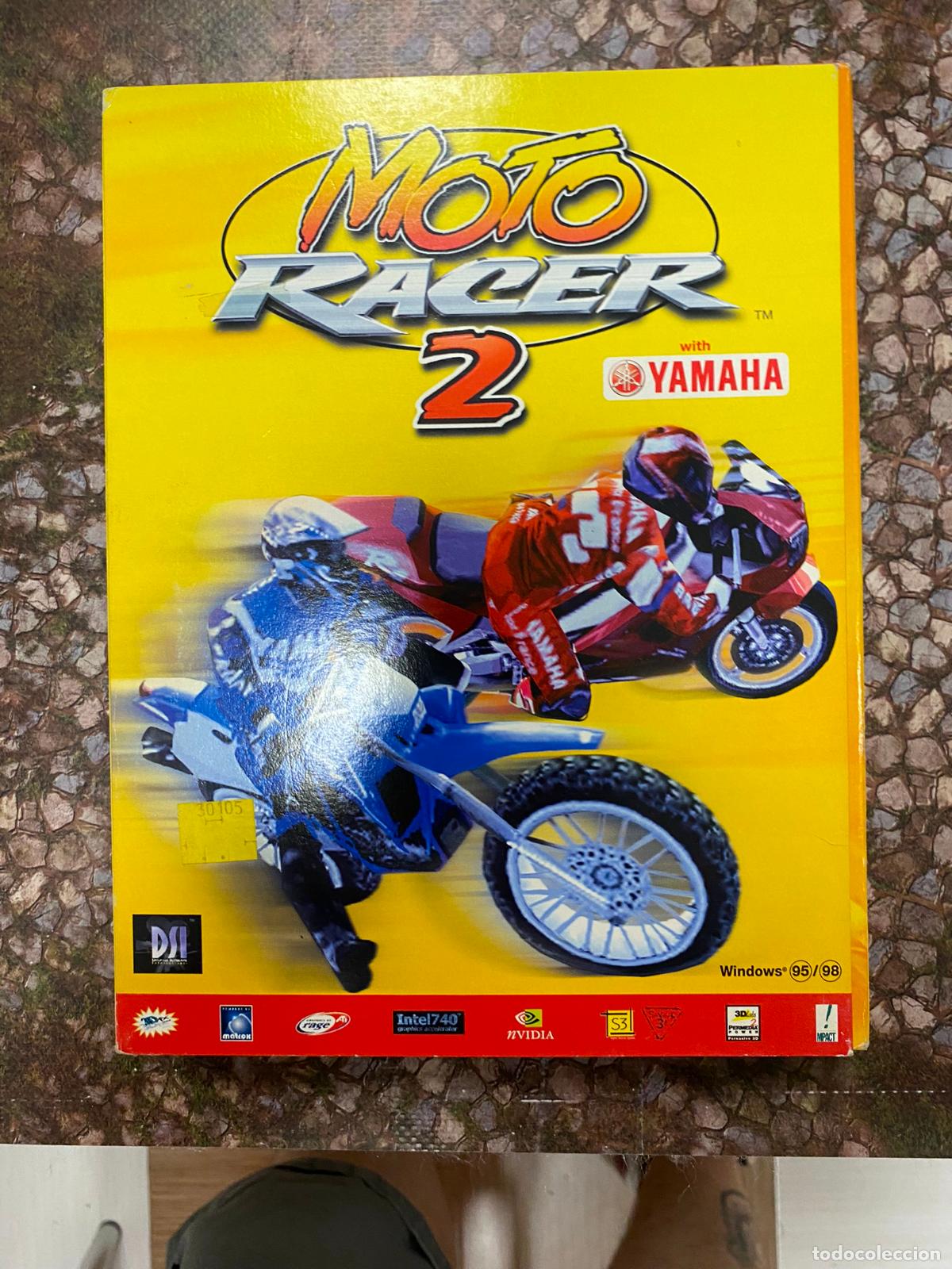 Videojuegos y consolas: Moto racer 2 - Pc Caja Grande - - Foto 1