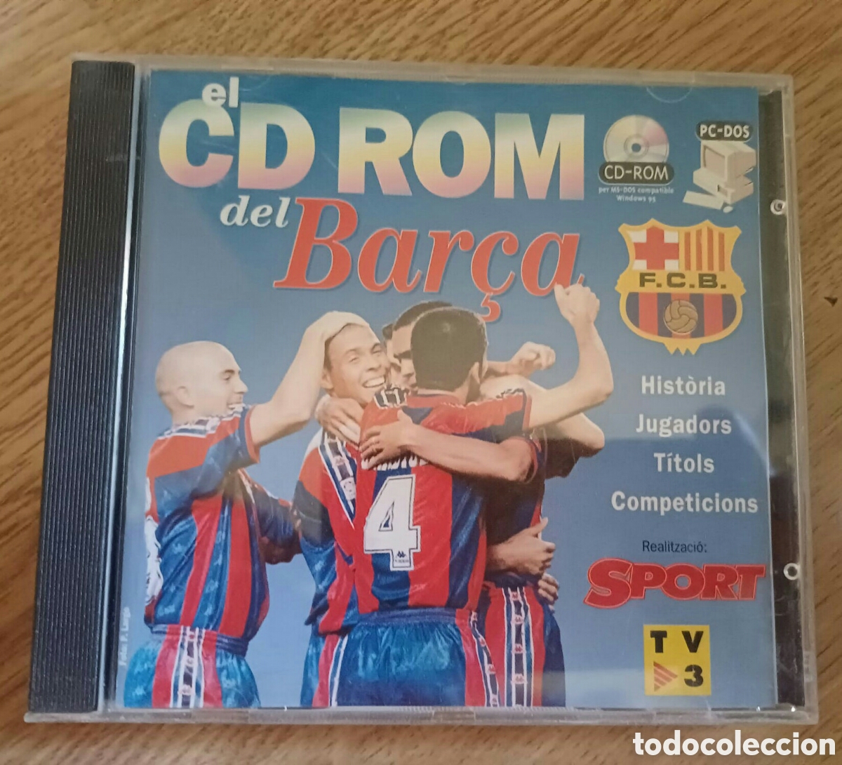 Videojuegos y consolas: El CD ROM del Bar&ccedil;a CD ROM - Foto 1