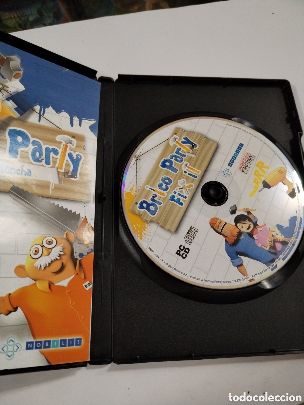 Videojuegos y consolas: BRICO PARTY. CUIDADO MANCHA. PC - Foto 3