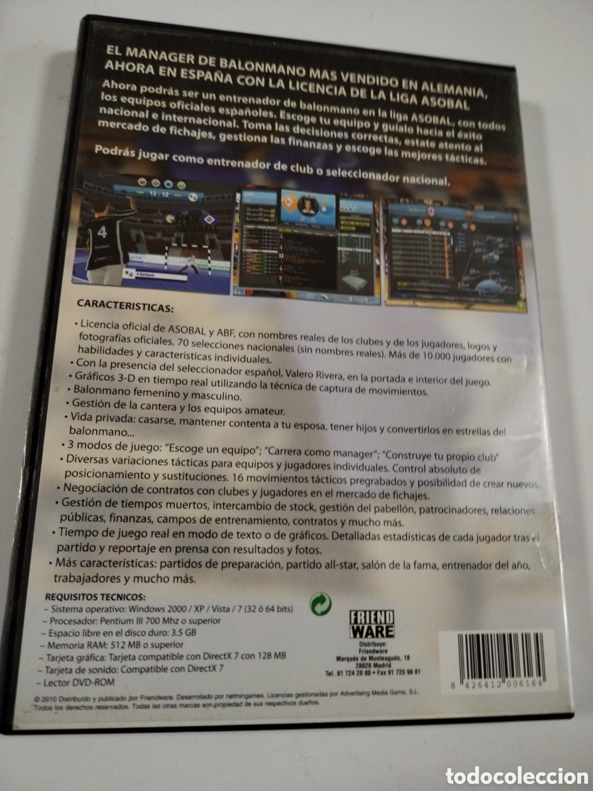 Videojuegos y consolas: Handball Manager 2010. El manager de balonmano. PC - Foto 2