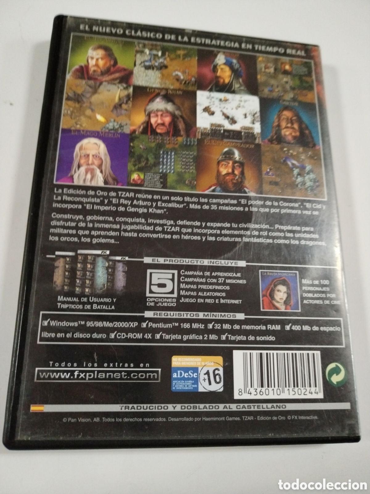 Videojuegos y consolas: TZAR EDICI&Oacute;N DE ORO. PC - Foto 2