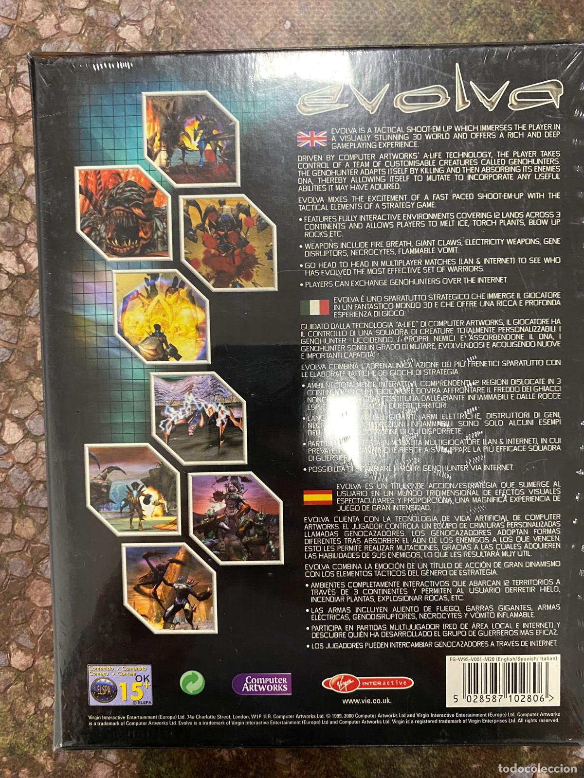 Videojuegos y consolas: Evolva - PC Caja grande nuevo precintado - Foto 2