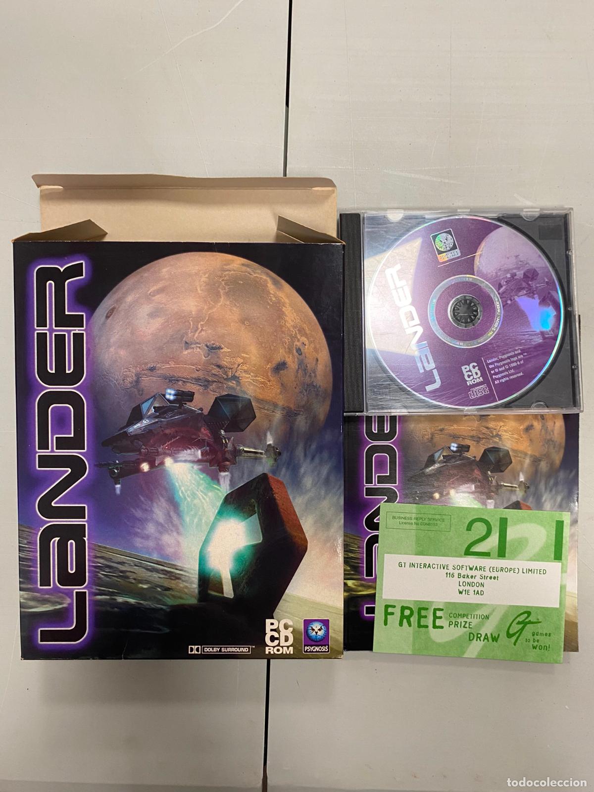 Videojuegos y consolas: Lander - PC Caja grande - Foto 1