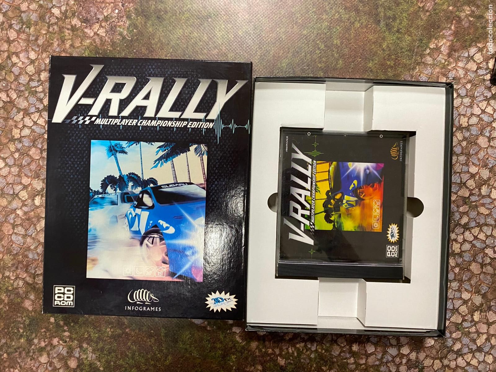 Videojuegos y consolas: V Rally Vrally - Pc caja grande - Foto 3