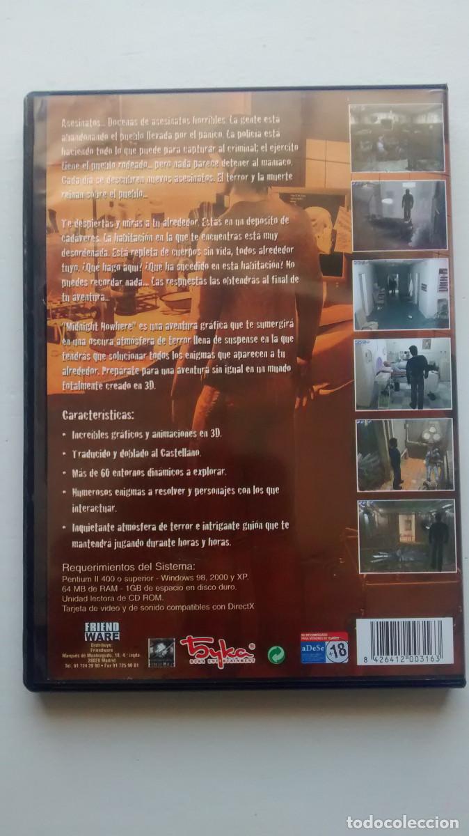 Videojuegos y consolas: Midnight nowhere - pc - Foto 2