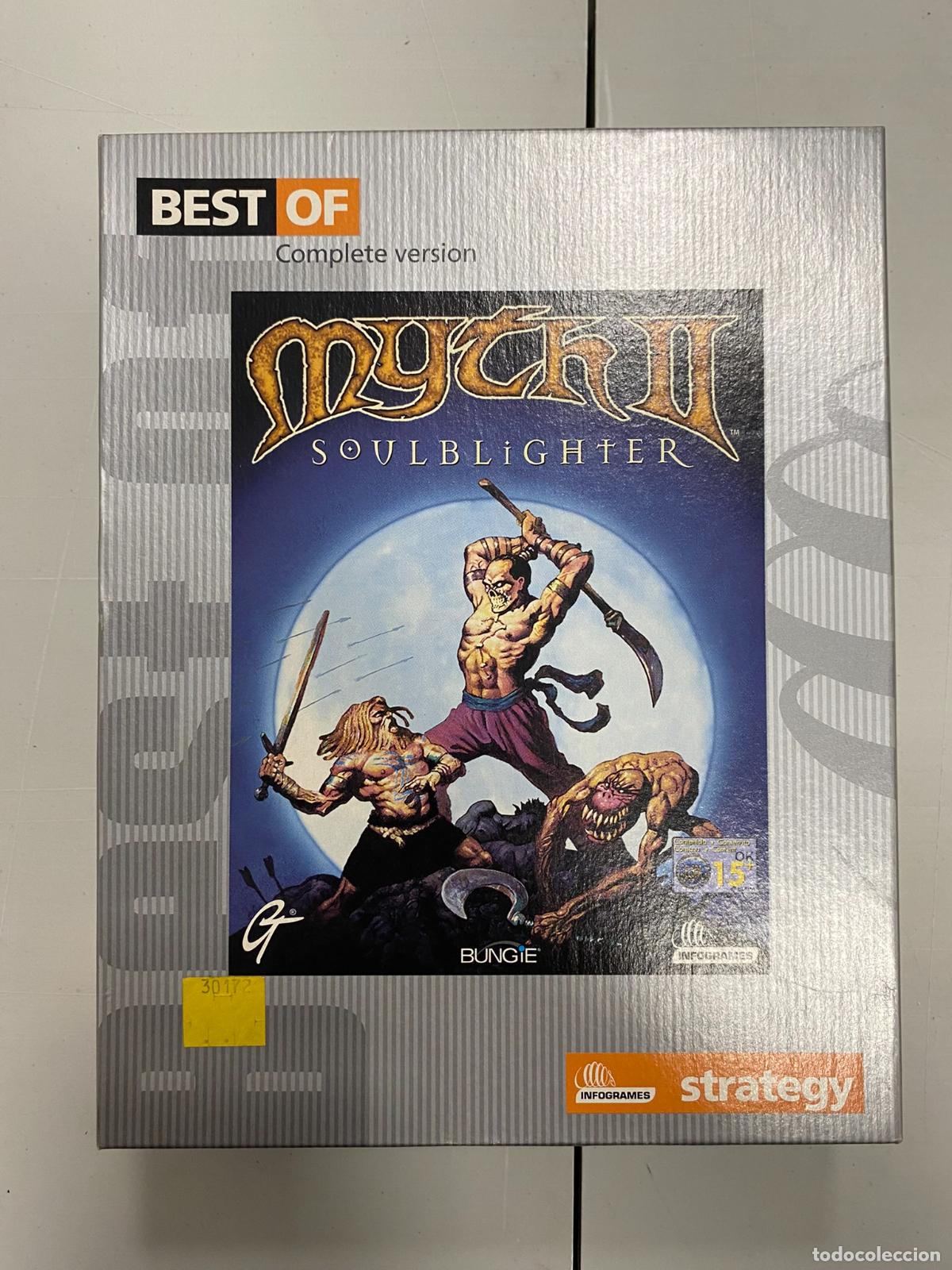 Videojuegos y consolas: MYTH 2 II SOULBLIGHTER PC - PC Caja grande - Foto 1