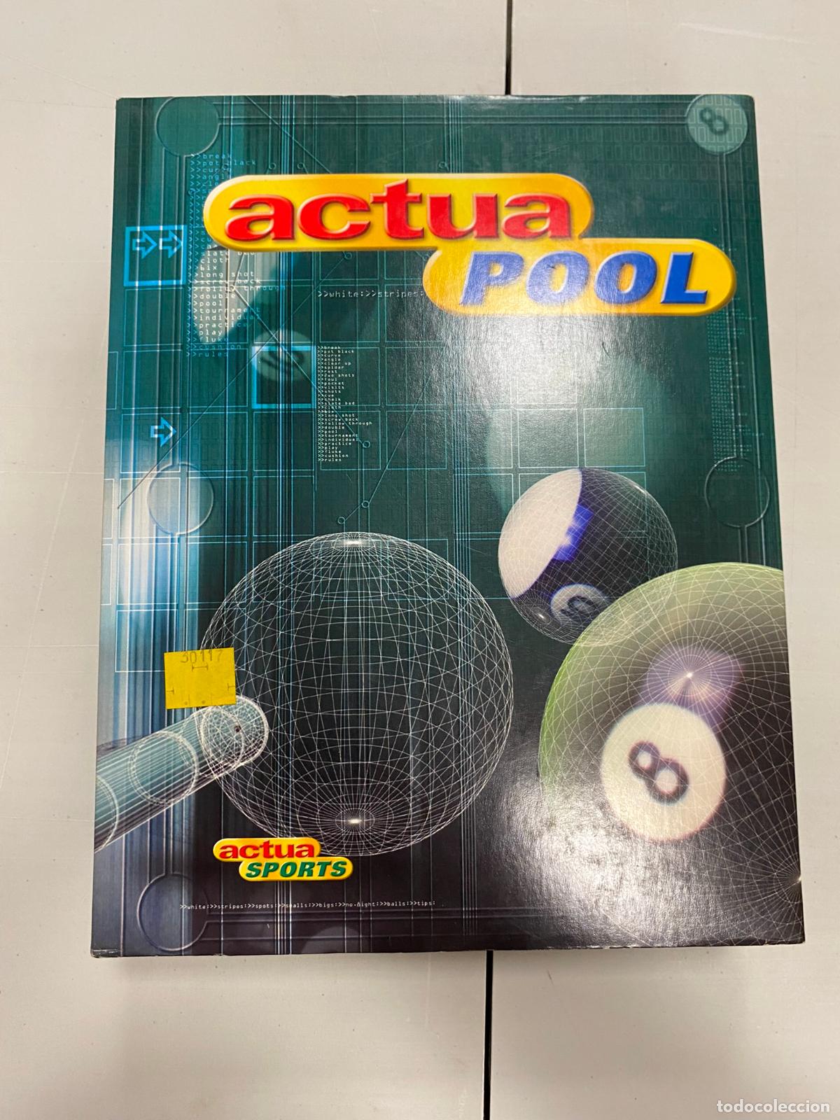 Videojuegos y consolas: Actua Pool - PC CAJA GRANDE - Foto 1