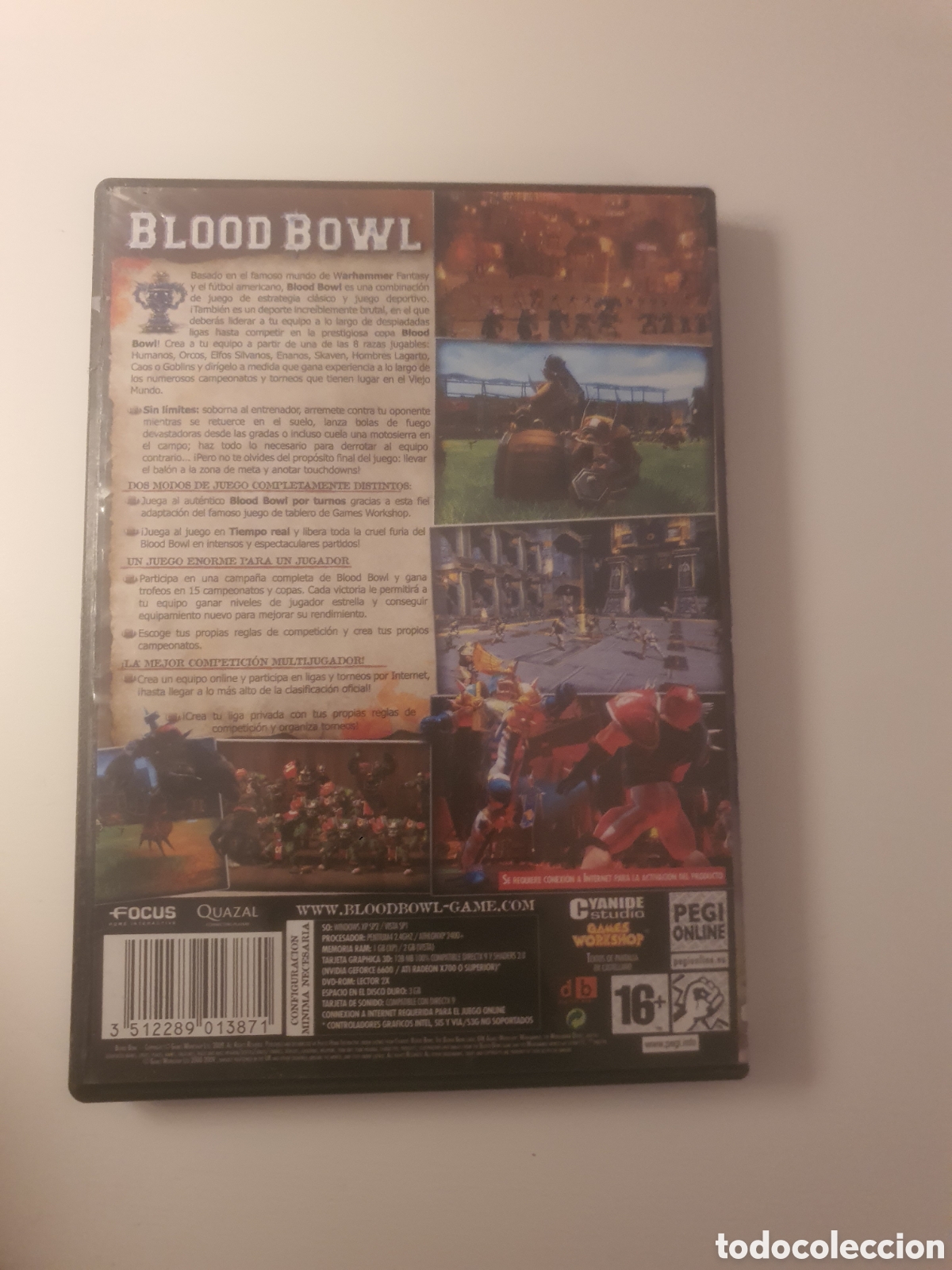 Videojuegos y consolas: Videojuego de PC blood bowl - Foto 3