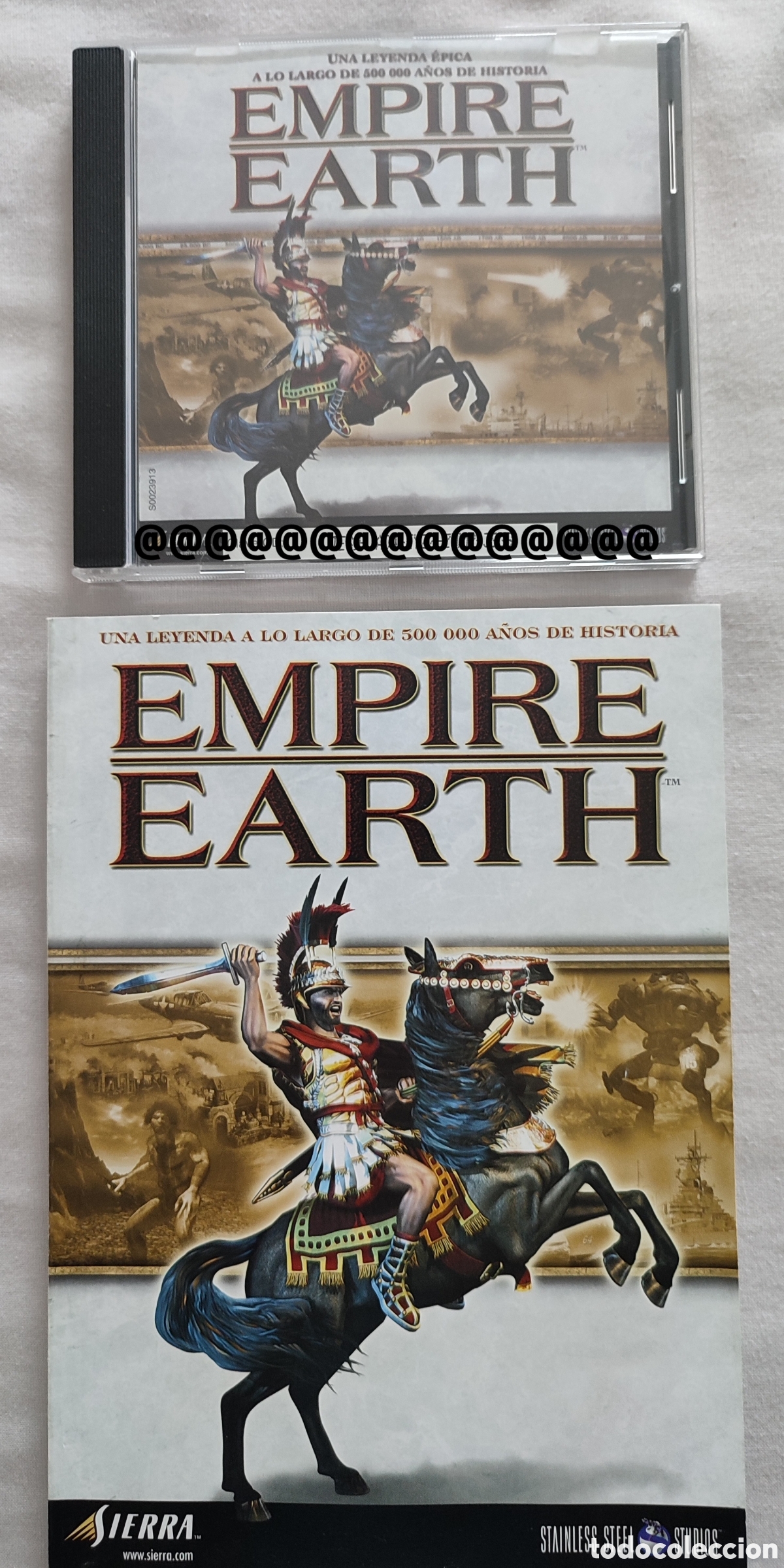 Videojuegos y consolas: Juego CD EMPIRE EARTH - Foto 1