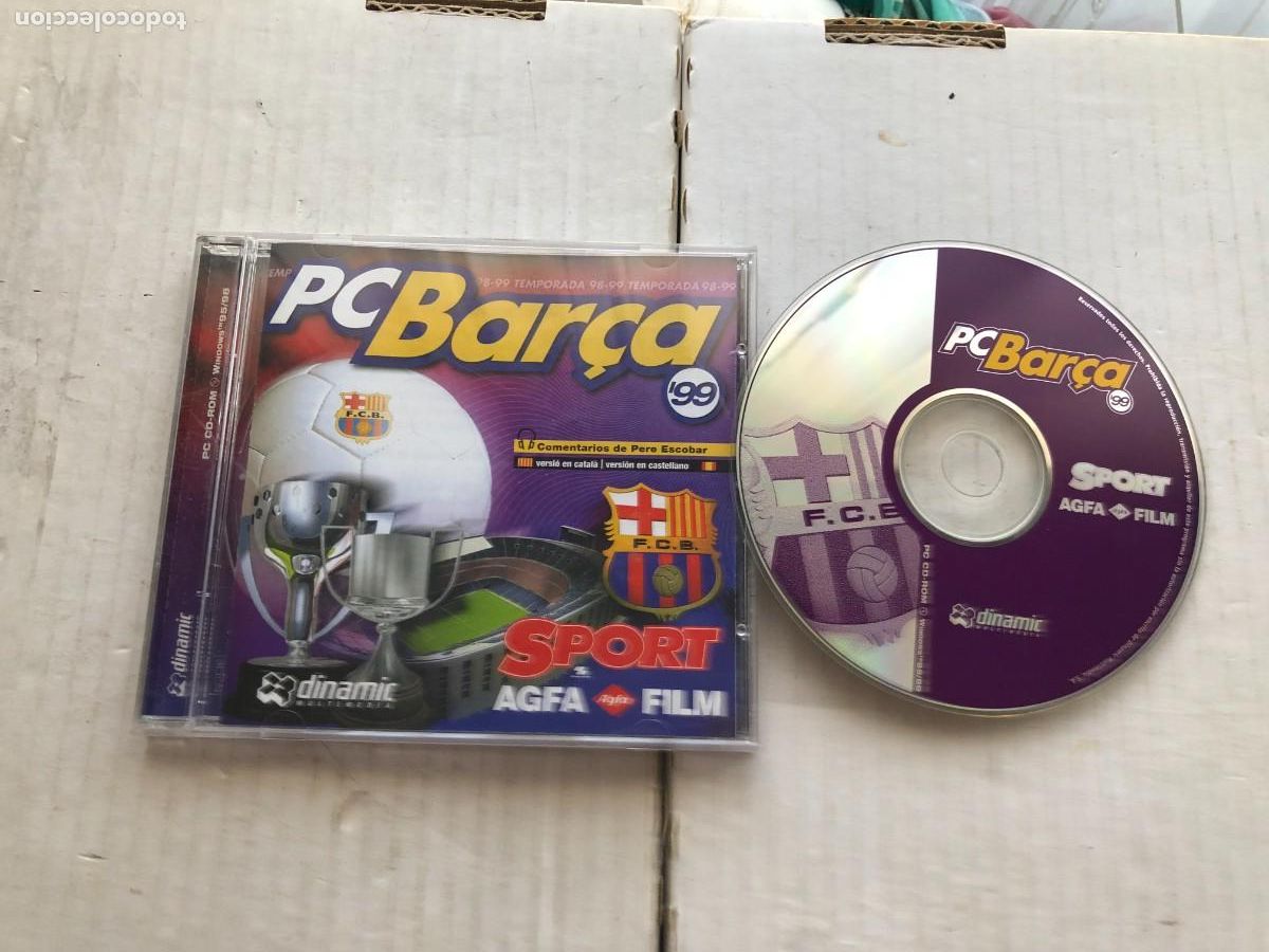 Videojuegos y consolas: PC BAR&Ccedil;A 99 - PC CD KREATEN - Foto 1