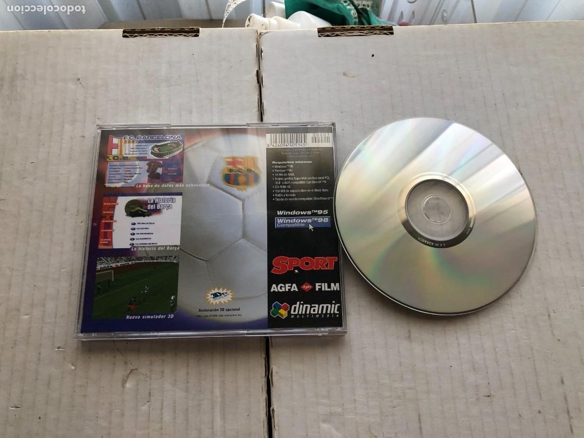 Videojuegos y consolas: PC BAR&Ccedil;A 99 - PC CD KREATEN - Foto 2