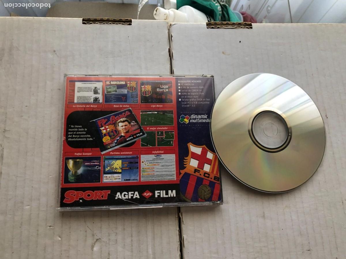 Videojuegos y consolas: PC BAR&Ccedil;A Louis van Gaal - PC CD KREATEN - Foto 2