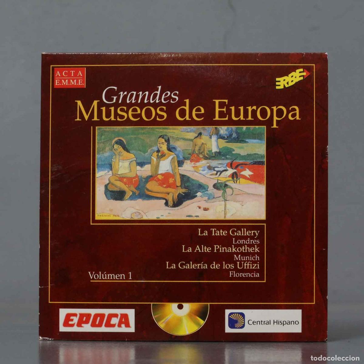 Videojuegos y consolas: PC CD-ROM. GRANDES MUSEOS DE EUROPA. VOL 1. - Foto 1