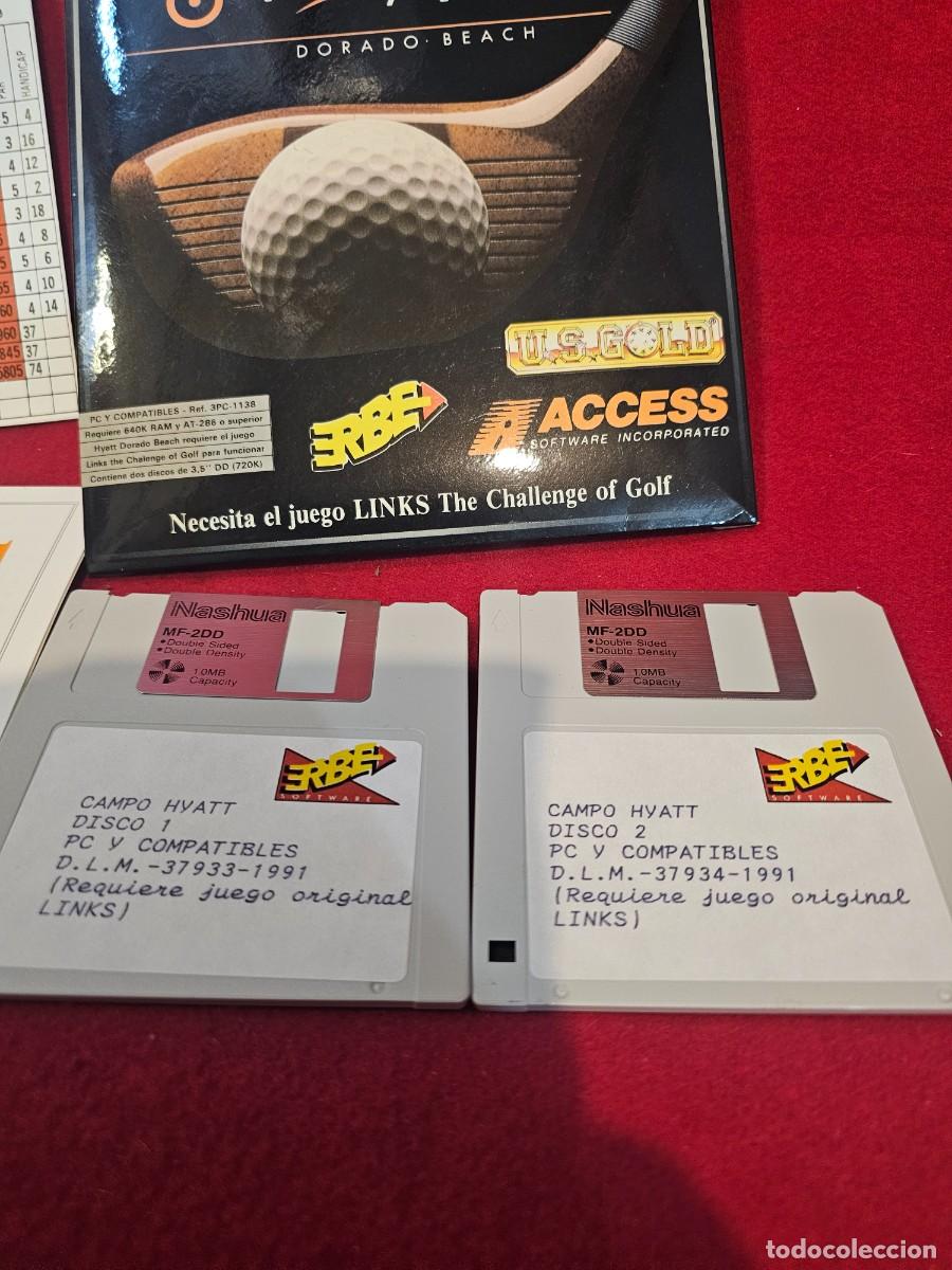 Videojuegos y consolas: JUEGO DE PC GOLF/LINKS. HYATT - Foto 2