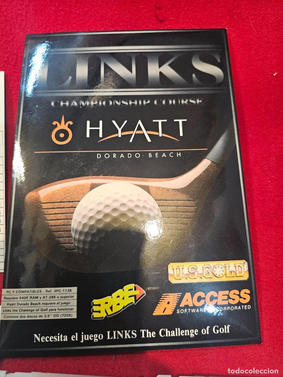 Videojuegos y consolas: JUEGO DE PC GOLF/LINKS. HYATT - Foto 3