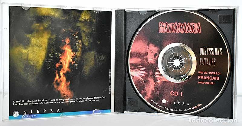Videojuegos y consolas: Phantasmagoria - Obsessions Fatales. Edici&oacute;n en franc&eacute;s. PC - Foto 3