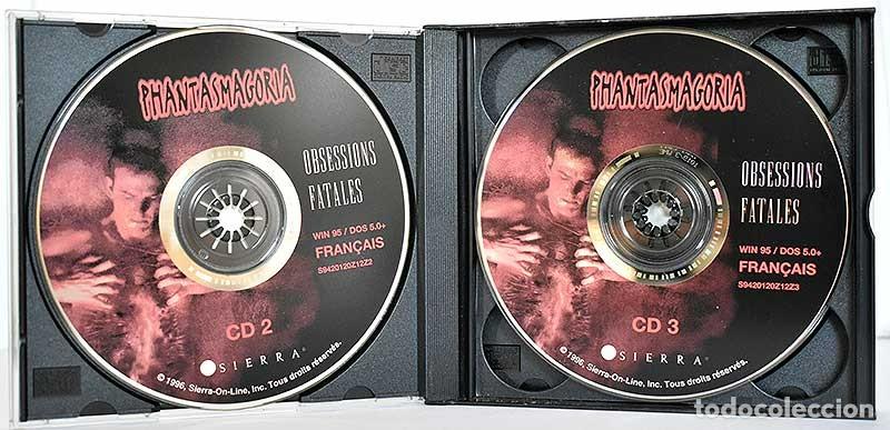Videojuegos y consolas: Phantasmagoria - Obsessions Fatales. Edici&oacute;n en franc&eacute;s. PC - Foto 4