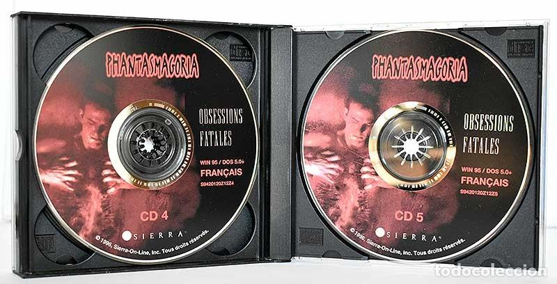 Videojuegos y consolas: Phantasmagoria - Obsessions Fatales. Edici&oacute;n en franc&eacute;s. PC - Foto 5