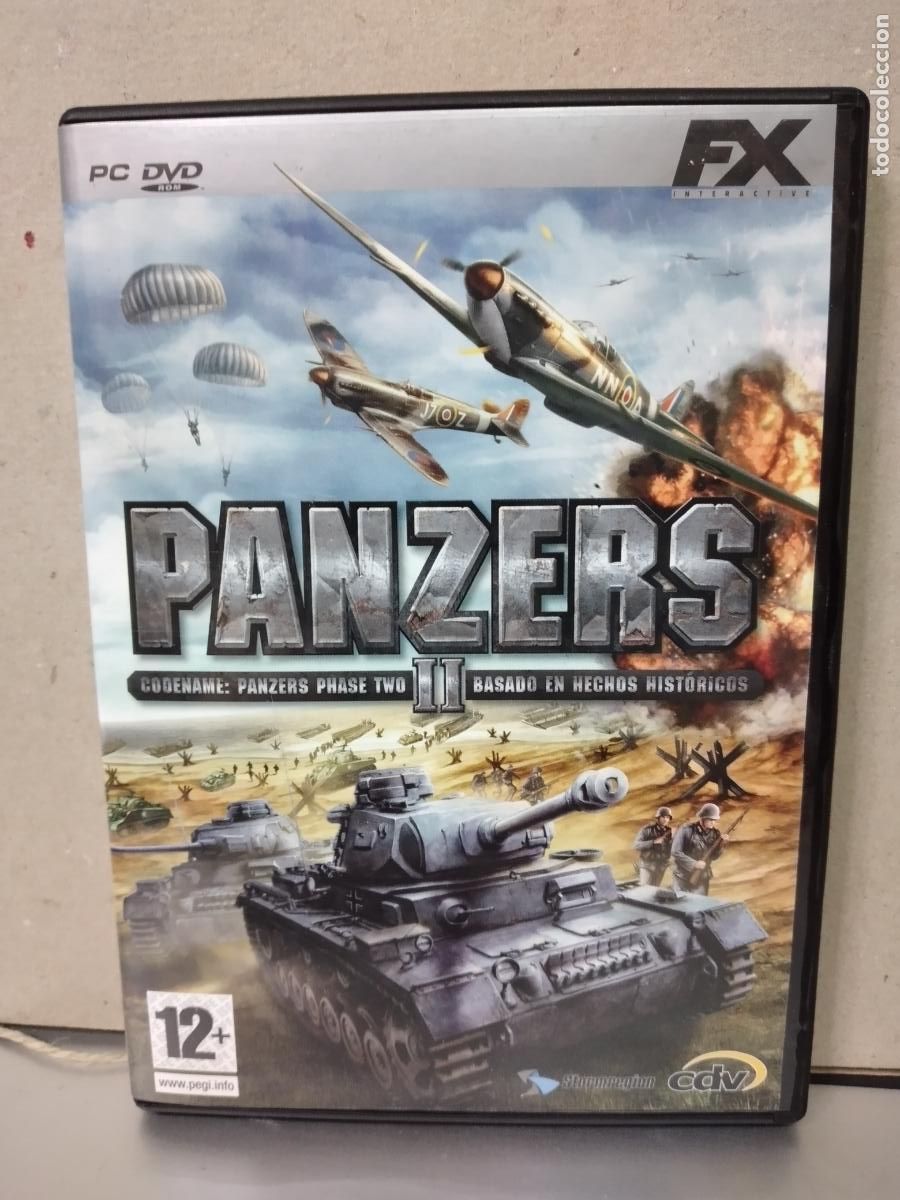 Videojuegos y consolas: PANZERS II - CODENAME: PANZERS PHASE TWO - II - BASADO EN HECHOS HISTORICOS - PC DVD FX - Foto 1