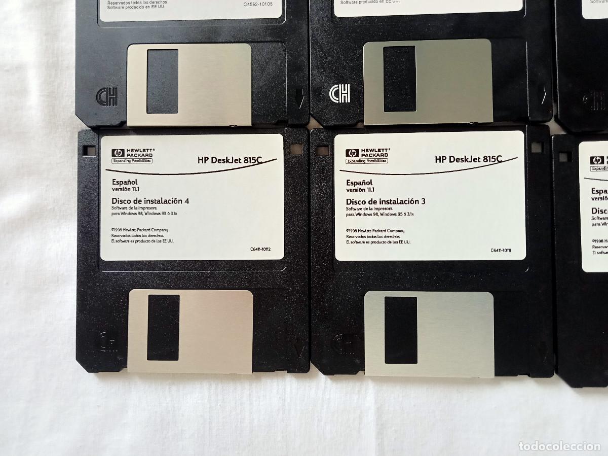 Videojuegos y consolas: 12 Floppy Disquettes PC drivers - Foto 3