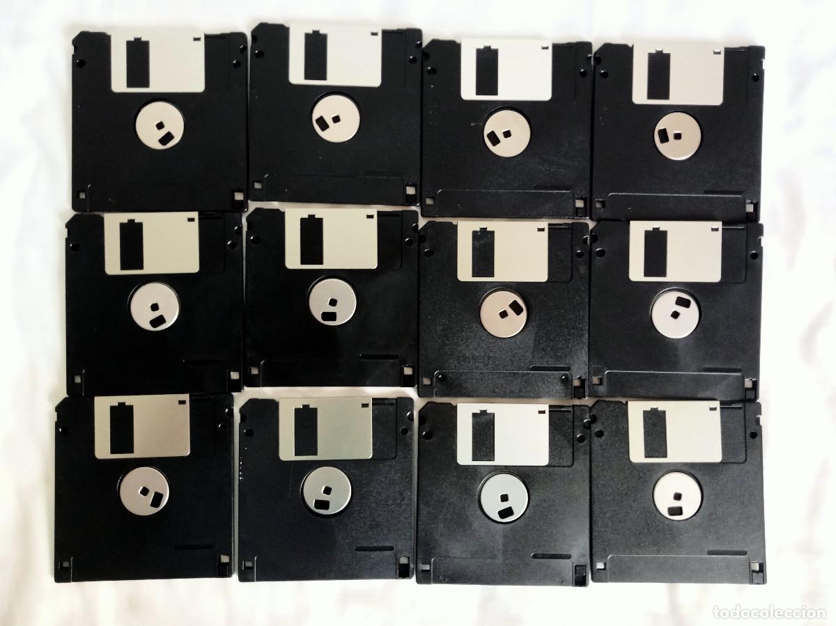 Videojuegos y consolas: 12 Floppy Disquettes PC drivers - Foto 8
