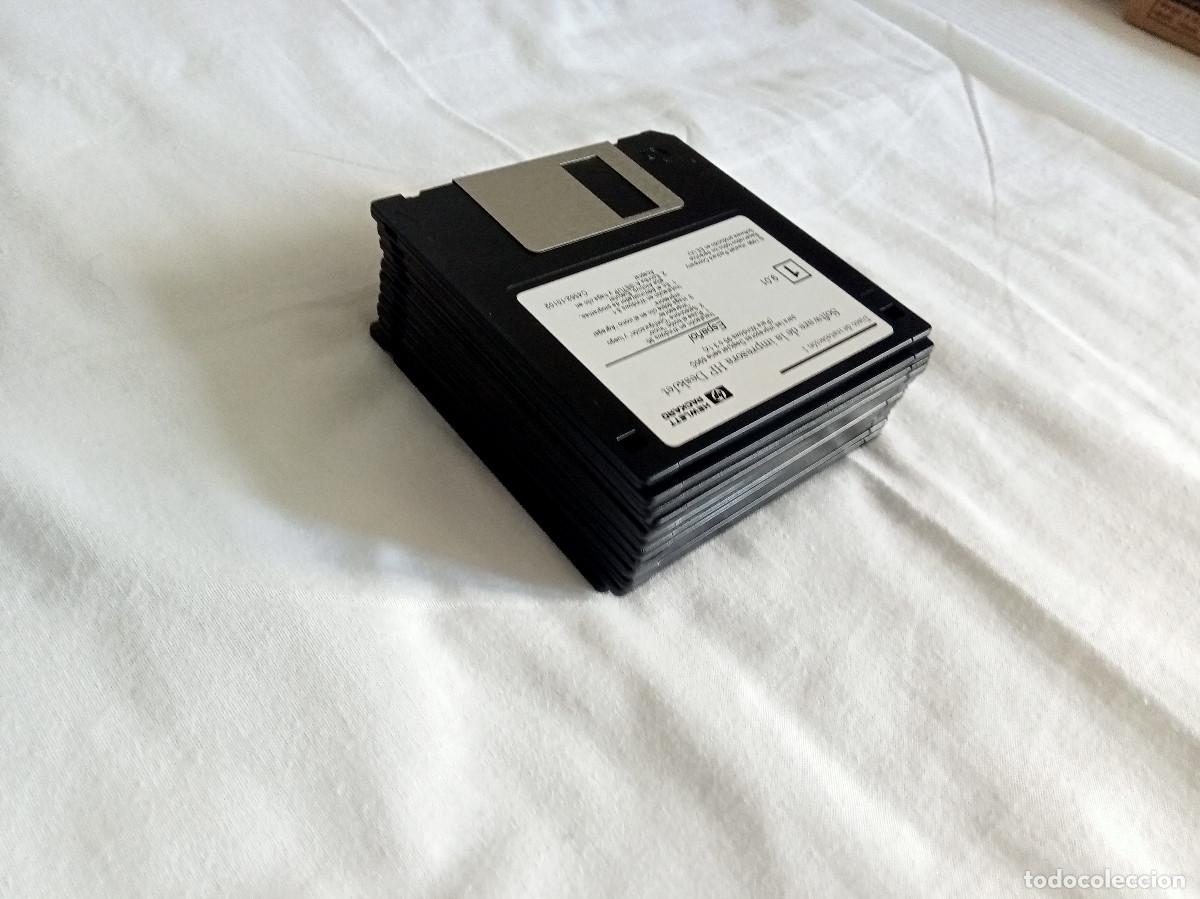 Videojuegos y consolas: 12 Floppy Disquettes PC drivers - Foto 10