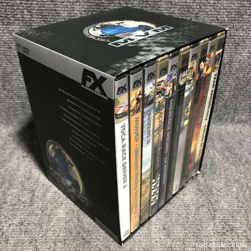 Videojuegos y consolas: FX INTERACTIVE MVM LOTE 10 JUEGOS PC - Foto 1