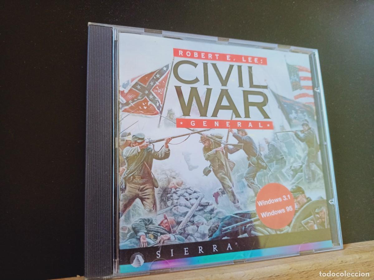 Videojuegos y consolas: CIVIL WAR. ROBERT E. LEE. GENERAL. WINDOWS 3.1 Y 95. SIERRA. CD ROM. 1996 - Foto 1