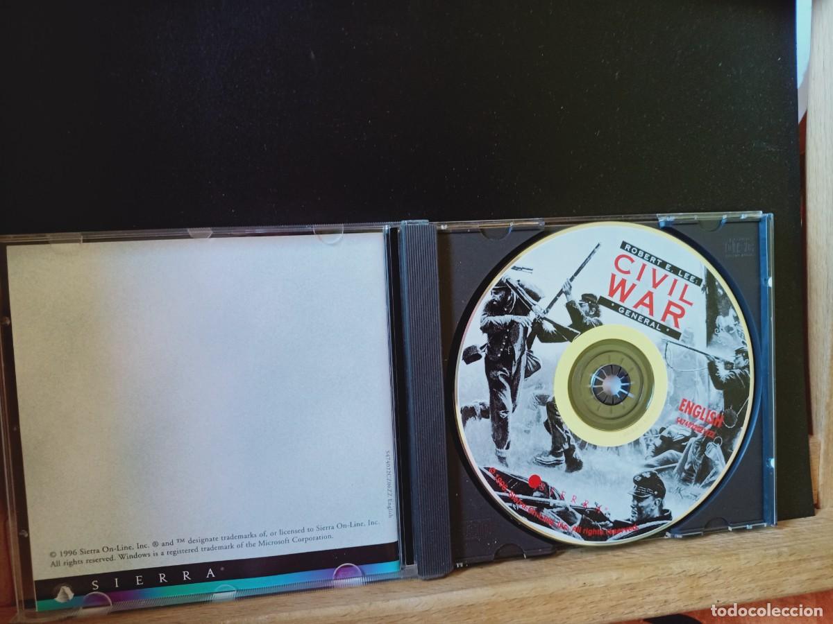 Videojuegos y consolas: CIVIL WAR. ROBERT E. LEE. GENERAL. WINDOWS 3.1 Y 95. SIERRA. CD ROM. 1996 - Foto 2