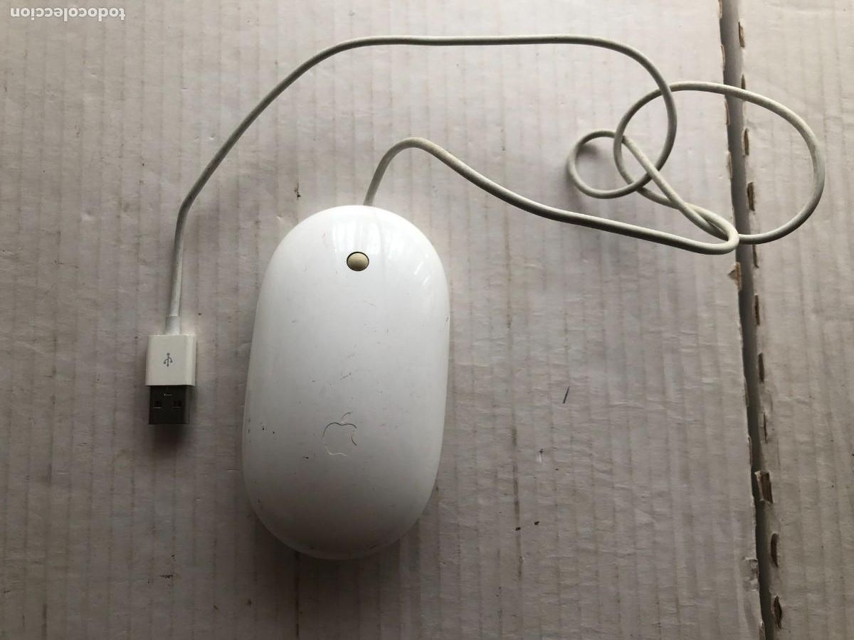 Videojuegos y consolas: RATON APPLE MOUSE CON CABLE USB - KREATEN - Foto 1