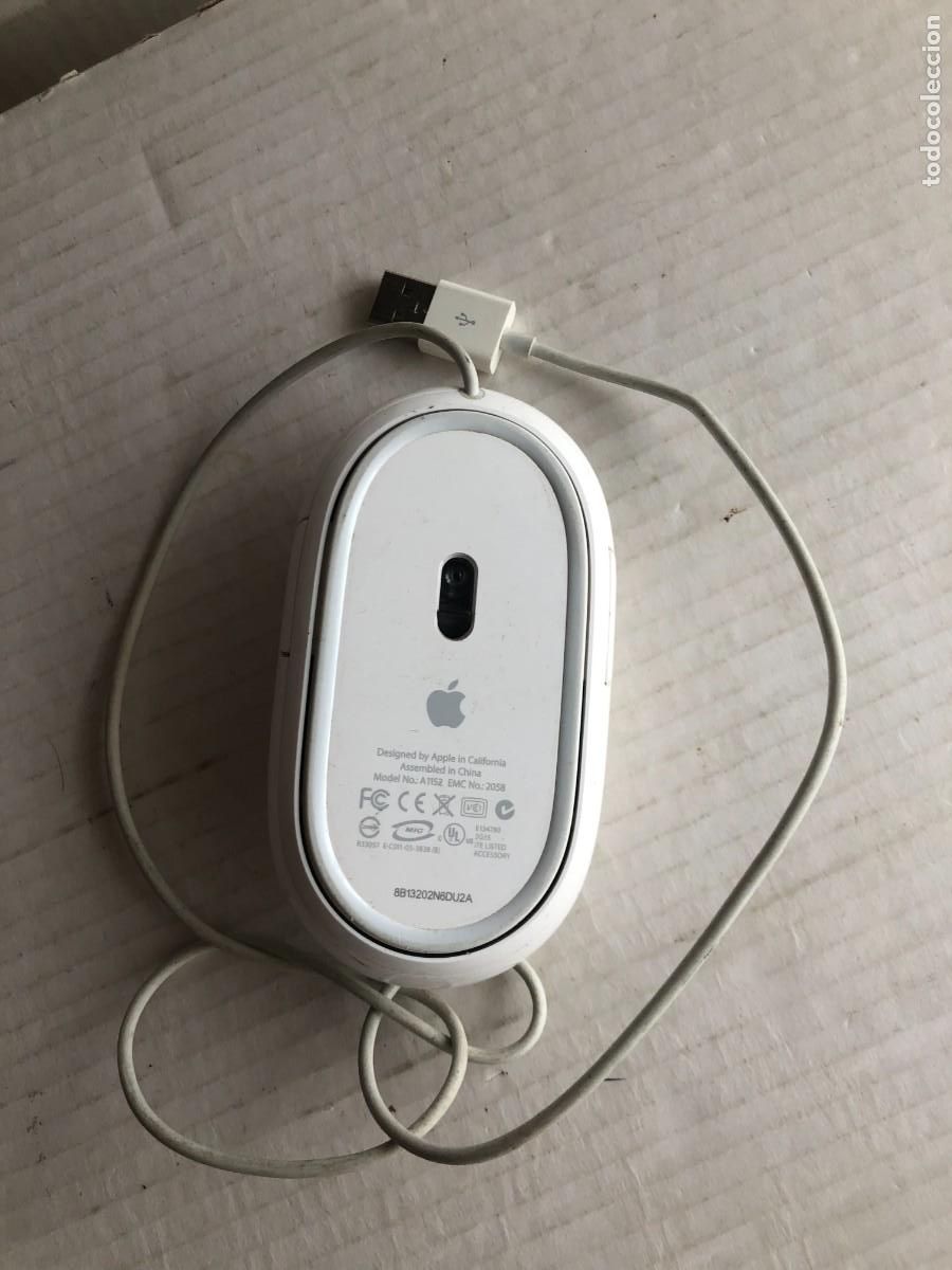 Videojuegos y consolas: RATON APPLE MOUSE CON CABLE USB - KREATEN - Foto 2