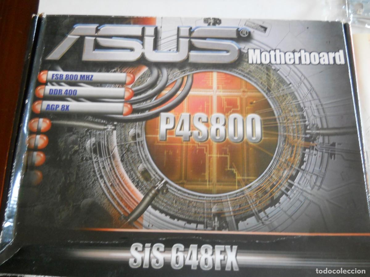 Videojuegos y consolas: PLACA BASE ASUS P4S800 SOCKET 478 PARA PENTIUM 4 - Foto 1