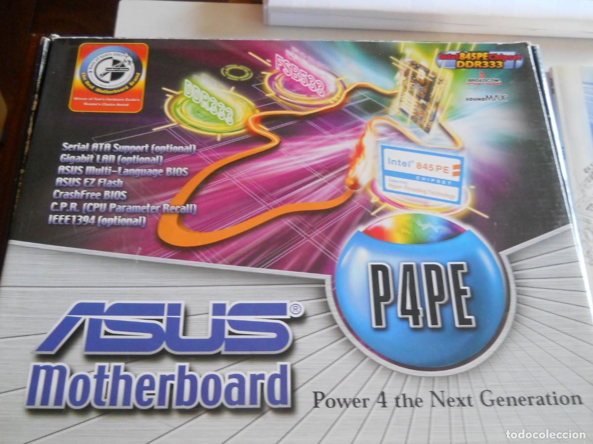 Videojuegos y consolas: PLACA BASE ASUS P4PE SOCKET 478 PARA PENTIUM 4 - Foto 1
