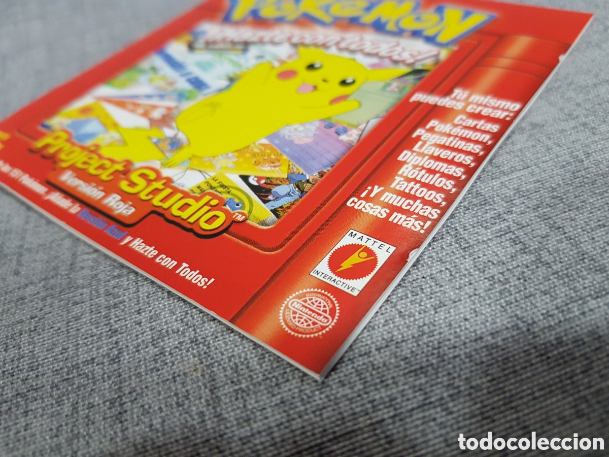 Videojuegos y consolas: POKEMON PROJECT STUDIO VERSI&Oacute;N ROJA ESPA&Ntilde;OLA + VERSION ROJA Y AZUL EN ITALIANO - Foto 11