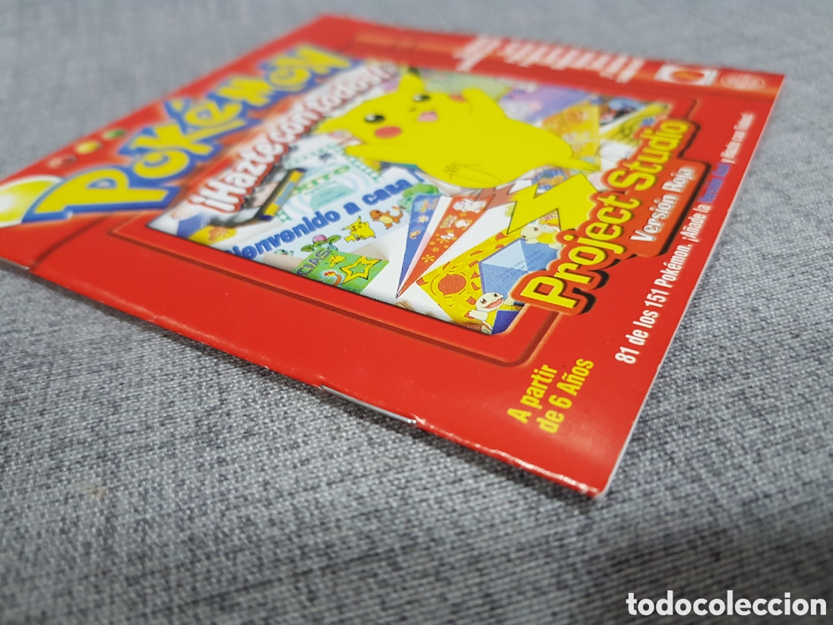 Videojuegos y consolas: POKEMON PROJECT STUDIO VERSI&Oacute;N ROJA ESPA&Ntilde;OLA + VERSION ROJA Y AZUL EN ITALIANO - Foto 12