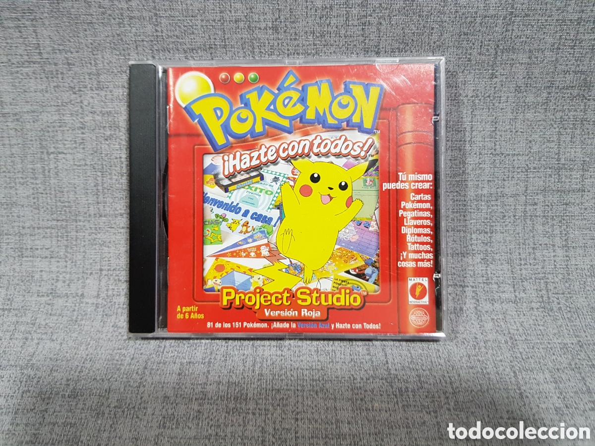 Videojuegos y consolas: POKEMON PROJECT STUDIO VERSI&Oacute;N ROJA ESPA&Ntilde;OLA + VERSION ROJA Y AZUL EN ITALIANO - Foto 2