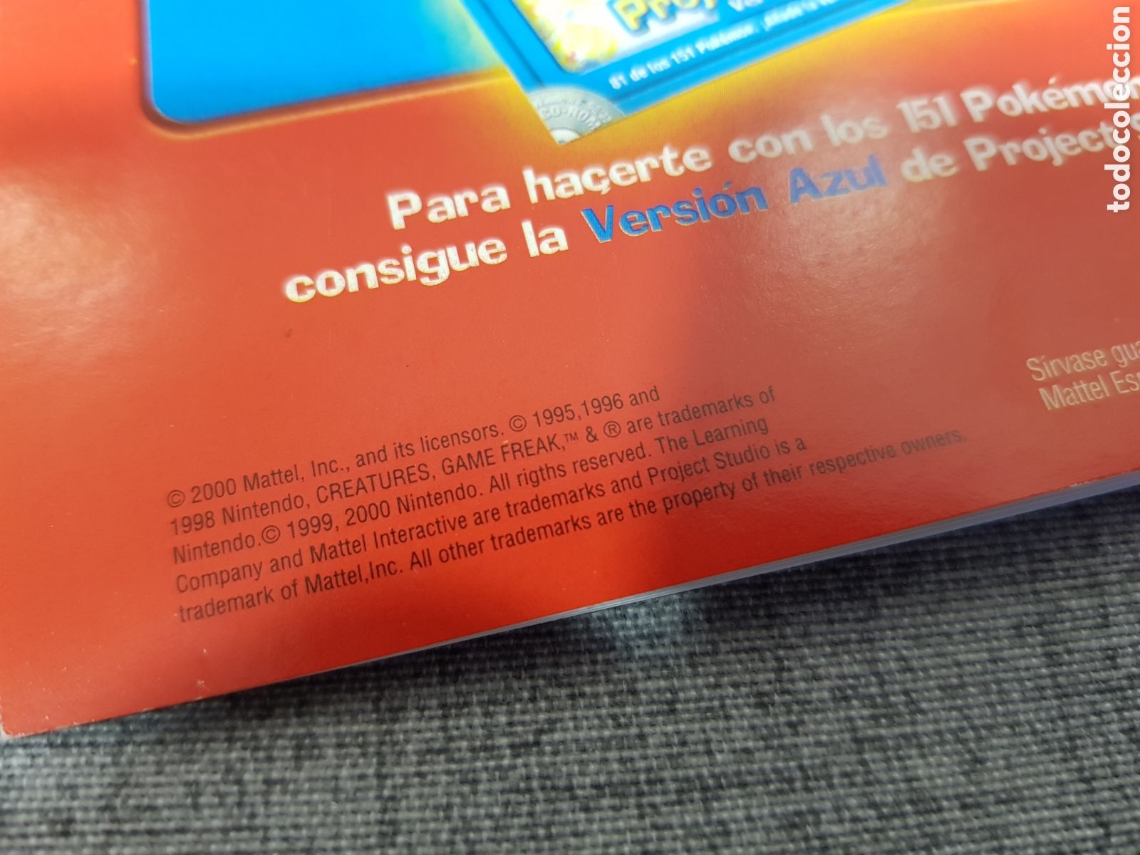 Videojuegos y consolas: POKEMON PROJECT STUDIO VERSI&Oacute;N ROJA ESPA&Ntilde;OLA + VERSION ROJA Y AZUL EN ITALIANO - Foto 9
